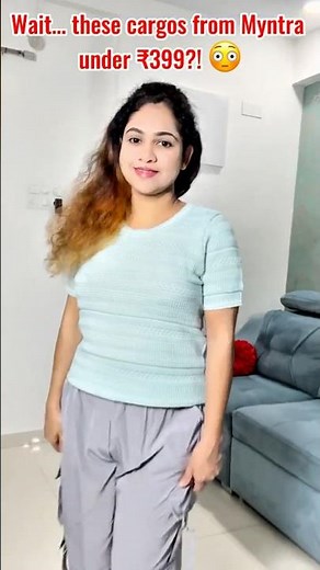 😍Myntra Cargo Pants Collection 🔥 Trendy & Stylish Cargoes for Women #Shorts#ytshorts