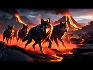Unearth the Mystery: Life Million Years Ago | The pack of fire wolves Revealed