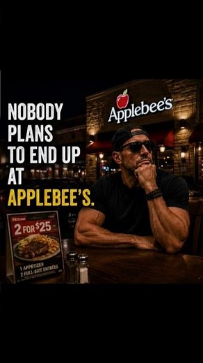 Applebee's isn't a destination. It's where you accidentally end up after eliminating every option.