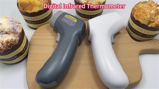 Digital Household Food Oil Candy Thermometer with Large LCD Display and Metal Construction