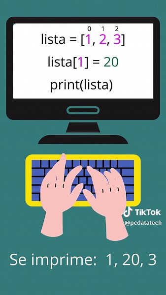 Descubre cómo crear y manipular listas en Python en este breve tutorial. Aprende a agregar, eliminar y acceder a elementos de manera sencilla. #Python #listaspython #developerlife
