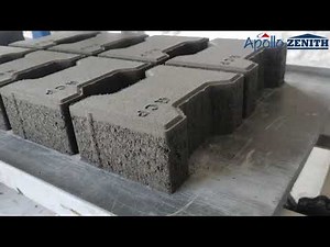 Fully Automatic Paver Block Machine In India/Interlocking Paver Making Machines--APOLLOZENITH ZN400