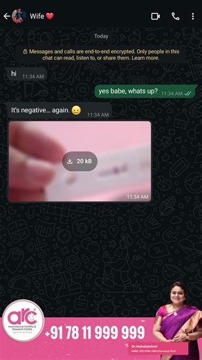 Did you know? 👇 In your 20s, getting pregnant is usually easier. By your 30s, it may take longer. After 40, it becomes very difficult without medical help. Don’t wait until it’s too late. ⏳ Take action now and give yourself the best chance of becoming parents. ✨ IVF at just ₹49,000/-* (Medicine & Embryo Transfer Cost Separate) 📞 Book Today - 7811999999 Terms & Conditions Apply | ARC International Fertility and Research Center