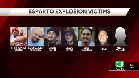 What we know about the 7 men missing following Esparto fireworks facility explosion