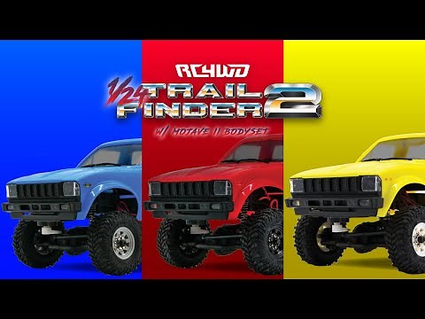 RC4WD 1/24 Trail Finder 2 RTR W/ Mojave II Body Set | NOW AVAILABLE!