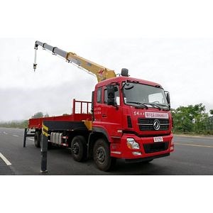 [Hot Item] Straight Boom Lift 16 Ton Telescopic Boom Truck Mounted Lorry Truck Lift Crane