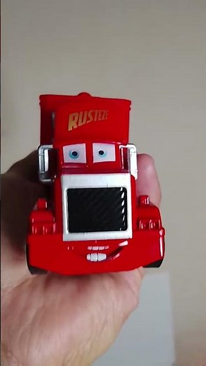 Mack Is the Backbone Behind Lightning McQueen | Cars Rust-eze Hauler Up Close