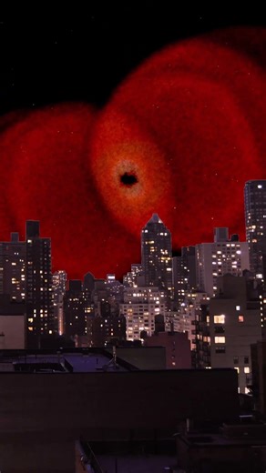 Hourglass Nebula in Earth’s Sky #shorts
