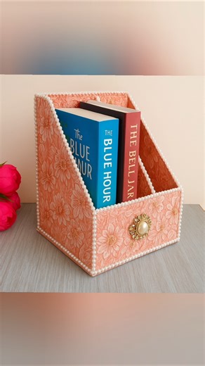 Creative and Useful Craft idea using cardboard ❤️😘 #diy #easy #craft #cardboardcrafts #shorts