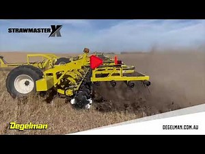 The Strawmaster X Disc Harrow,