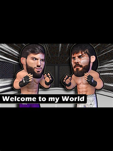 Arman vs Georgio in MMA: What Would Happen? #UFC #Animation #mma #armantsarukyan