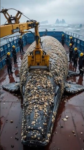 Remove barnacles from whales