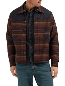 Wrangler® Men's and Big Men's Heavyweight Shirt Jacket with Sherpa Lining, S-5XL - Walmart.com