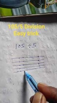 Easy method of division