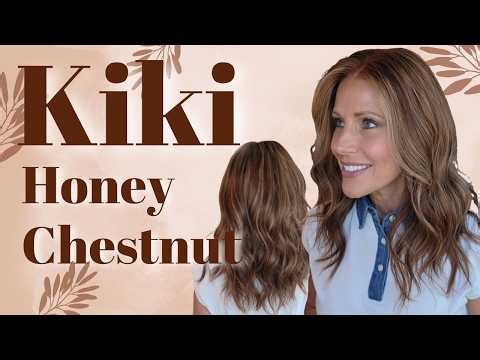 WIG REVIEW: Kiki 16” Honey Chestnut Waves | My CUSTOM Collab Wig (Glueless + Beginner Friendly!)