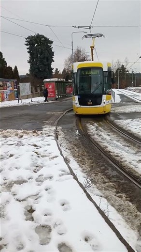 #Tramvje Plzeň Pragimex EVO2 TWT číslo 382 na lince 1 natočeno 13.1.2026 Bolevec směr Slovany 2