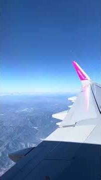 Relaxing Window View from the Plane #CozyFlight #AirplaneView #WindowSeat# PeacefulFlight