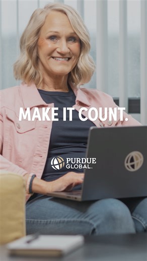 Invest in yourself with a degree from Purdue Global — Purdue’s online university for working adults. | Purdue Global