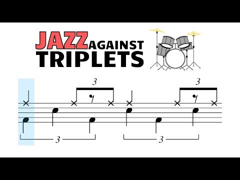 Jazz against triplets - 16 useful rhythm exercises 🥁🎵
