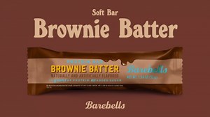 Barebells Protein Bar Brownie Batter – 55g High Protein Chocolate Bar – Low Sugar Brownie Flavor Snack – On-The-Go or Post-Workout Treat