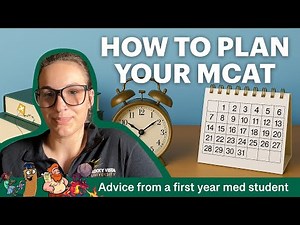 How to Build Your MCAT Study Schedule: Tips, Mistakes & Staying on Track as a Premed