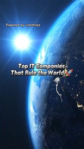 Top 10 IT Companies That Rule the World 💻🔥 #shortsfeed #inventiontech #shotsvideo #techshorts