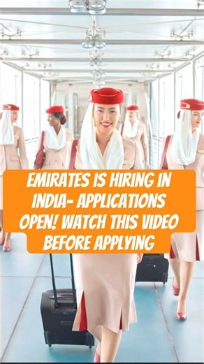 Emirates hiring and application process| how to get your application selected #cabincrewjobs
