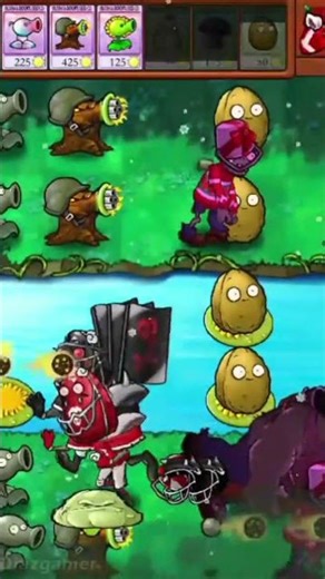 PVZ Zombie Peashooter Minigame Gameplay | Plants vs Zombies Challenge Mode