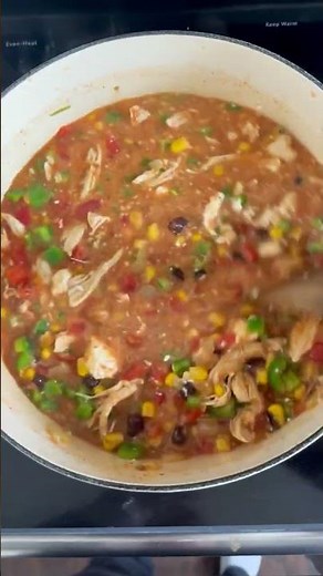 Creamy Chicken Taco Soup