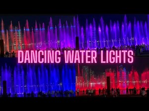 Magical Colorful Water Fountain Dance Show 🌈💦 | Stunning Light & Music Show 💃| A Visual Masterpiece✨