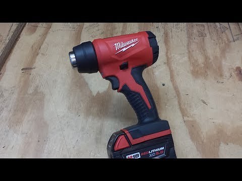 Milwaukee M18 Cordless Heat Gun Review