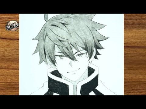 How to draw Ichinose Shiki from Tougen Anki | Easy anime drawing step by step | Easy to draw