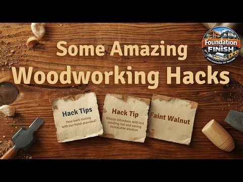 Next-Level Woodworking Hacks for Beginners & Pros