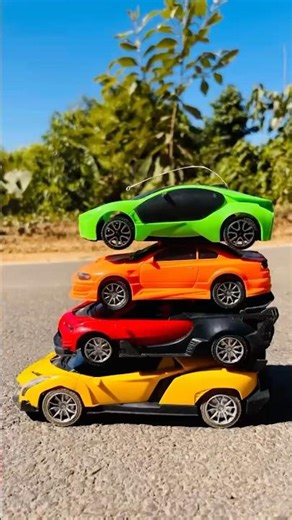 Best 4 RC remote control supper car paper test 🔥🚗