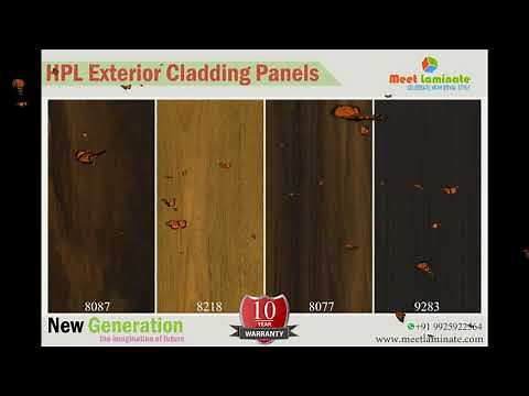 HPL Exterior Wall Cladding Panels