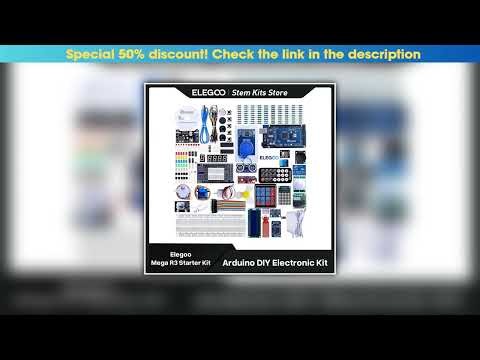 First Look ELEGOO Mega R3 Project The Most Complete Ultimate Starter Kit with TUTORIAL Compatible w