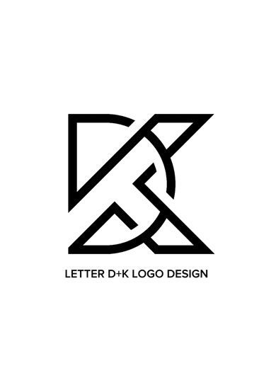 Letter D K✅ #logo #logodesign #logodesigner #creativelogo #creativelogodesign #brandlogo #logoideas💡 #initiallogo #businesslogo #letterslogo #logomaker #monogramlogo #dklogo #trnding #virlvideo #foryou