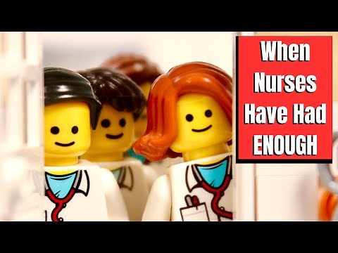 When Nurses Have Had Enough | LEGO Hospital Stop Motion