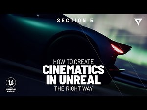 How to create Cinematics in Unreal the right way | Section 5 | PLATIGE