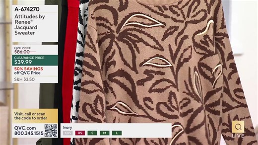 You are watching Just Reduced - Fashion & Accessorieson QVC®. Shop the show, here: https://qvc.com | QVC Live