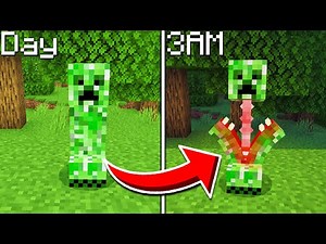 Minecraft Mobs Become Infected By PARASITES At 3AM...
