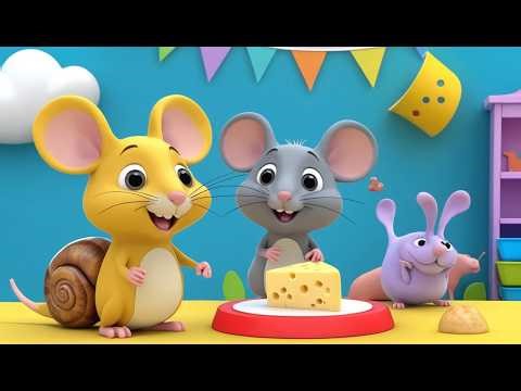 Squeak Squeak Mouse Cheese Scramble | Nursery Rhymes for Kids | Baby Songs & Toddler Learning
