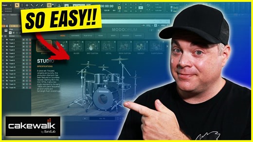 Modo Drum Setup Guide for Cakewalk by BandLab