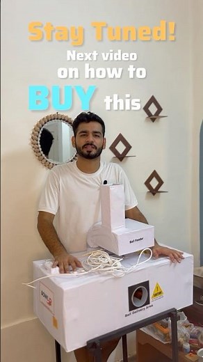 Bolt by Bowlr Setup Tutorial | DIY bowling machine at home | Under 10000 #cricket