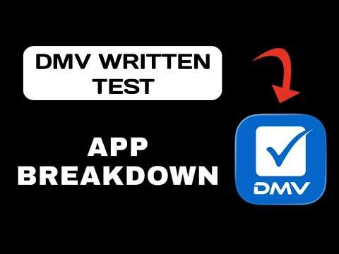 DMV Written Test App Breakdown - What to Expect