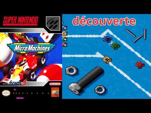 Vidéo Découverte de Micro Machines (Super Nintendo) Rétro Gaming