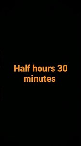 half hours 30 minutes #timer #shorts #half
