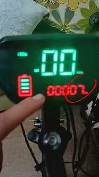 how to reset your e-bike display to 0 km on any display #shorts #e-bike #display