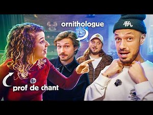 Carlito s’entraîne au cri de la mouette avec des pros et attention car c’est burlesque