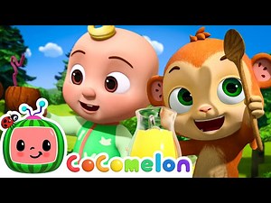 JJ & Mochi’s Lemonade Stand Surprise! 🕷️🍋 | CoComelon Animal Time | Animals for Kids - Videos For Kids